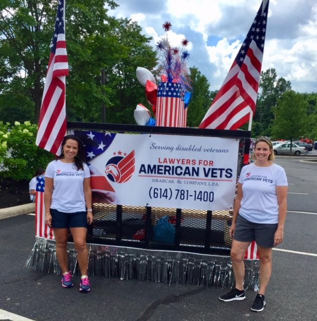 Lawyers for American Vets Participate in the Westerville 4th of July