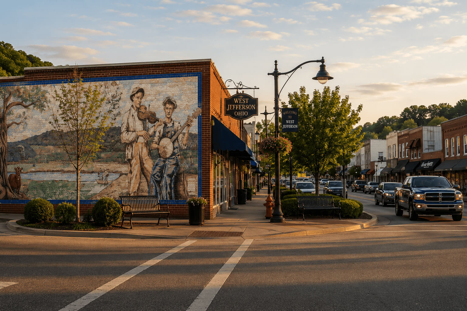 West Jefferson, Ohio local landmark